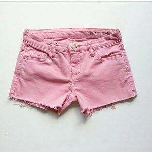 Blank NYC Shorts - Blank NYC Pink Cut Off Stretch Jean Shorts Blank NYC Shorts - Blank NYC Pink Cut Off Stretch Jean Shorts
